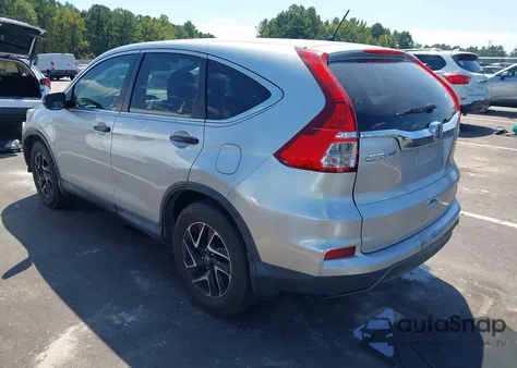 2016 Honda Cr-V Se from USA, damaged, VIN 5J6RM4H45GL096267
